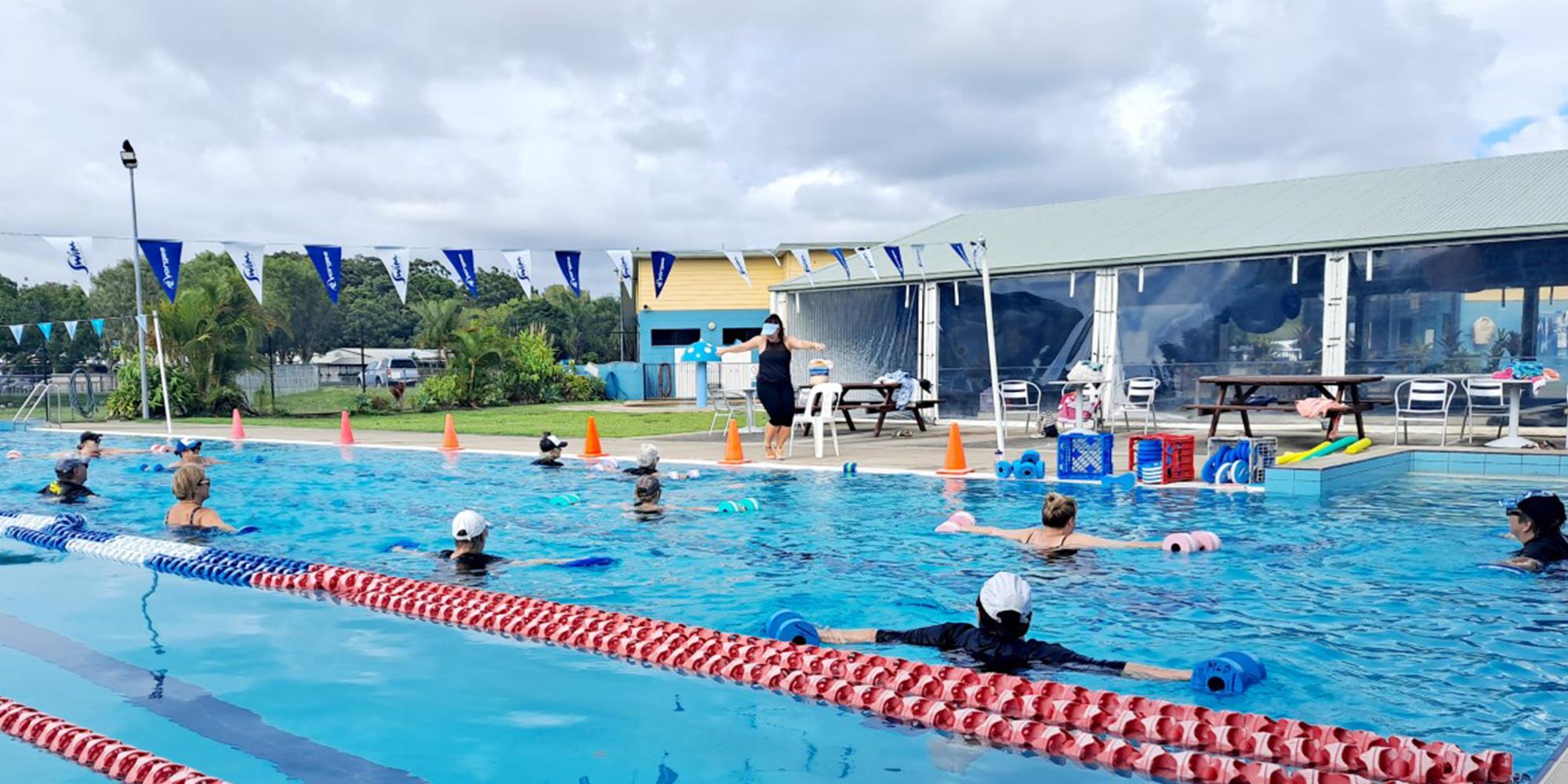 Aqua Aerobics Mountain Creek Aquatic Complex