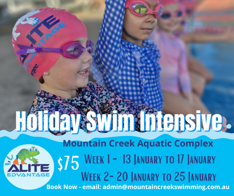 School holiday swim intensive program